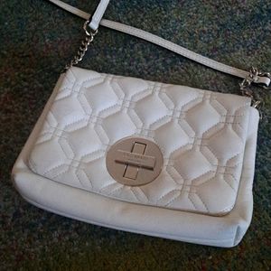 KATE SPADE LEATHER CROSSBODY WHITE BAG
